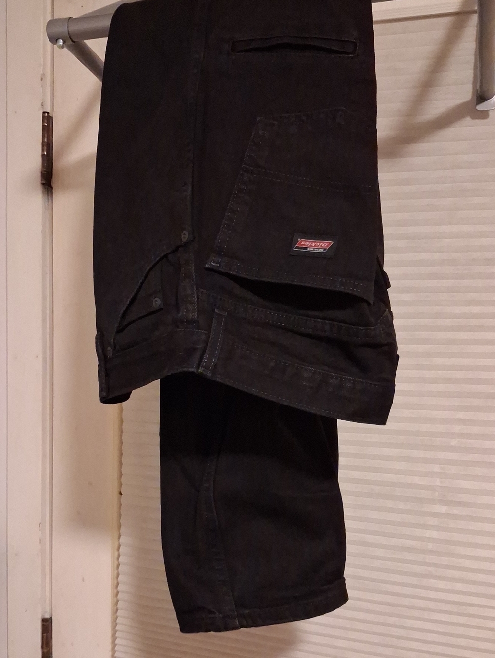 Dickies Men's Black Relaxed Fit Jeans 30 X 32
